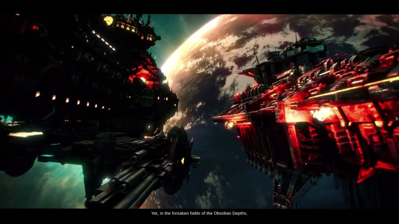 Warhammer 40k Gothic Armada 2 HUTTING CHOAS FLEETS!