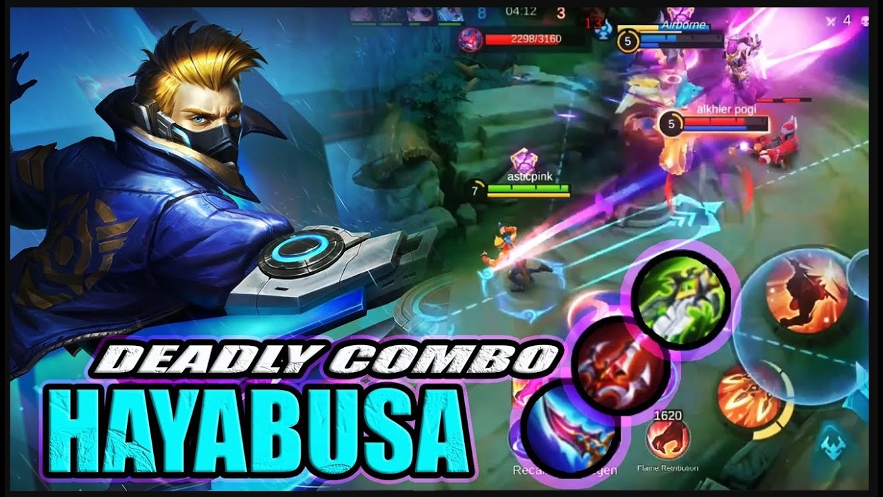 INSANE Shadow Kill! Hayabusa Gameplay (Mobile Legends)