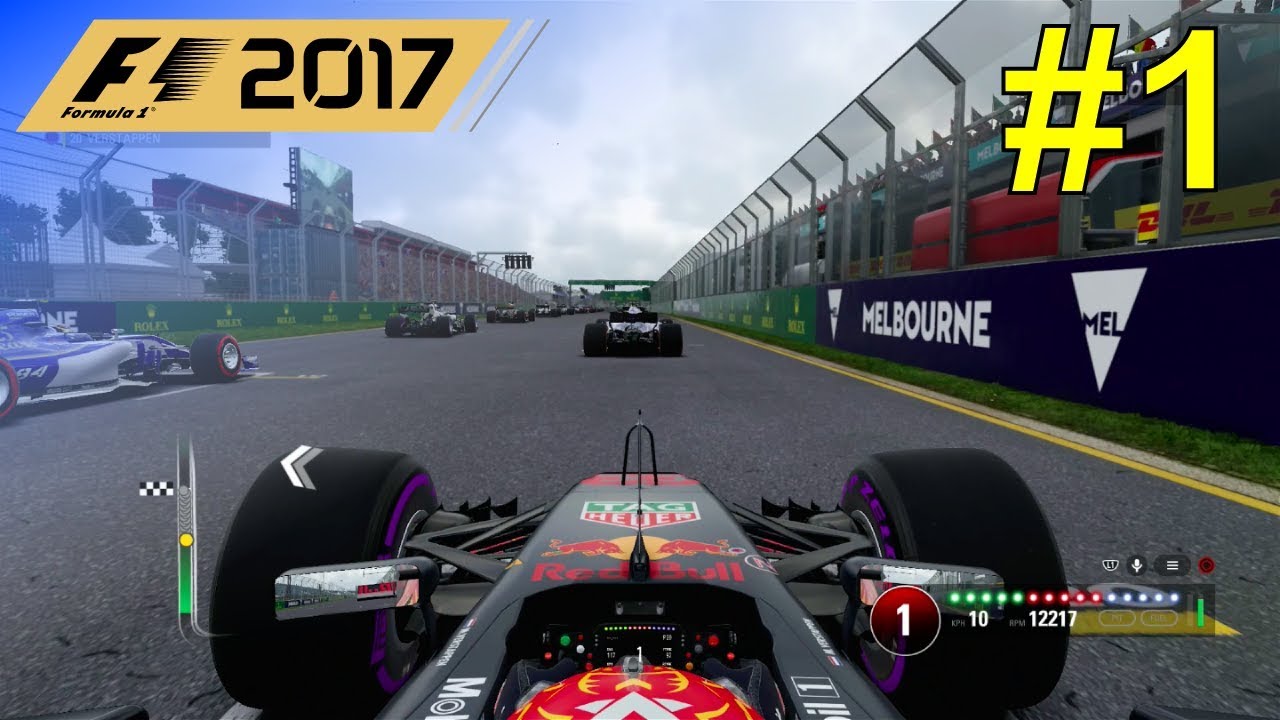 F1 2017 - Let's Make Verstappen World Champion #1 - 100% Race Australia