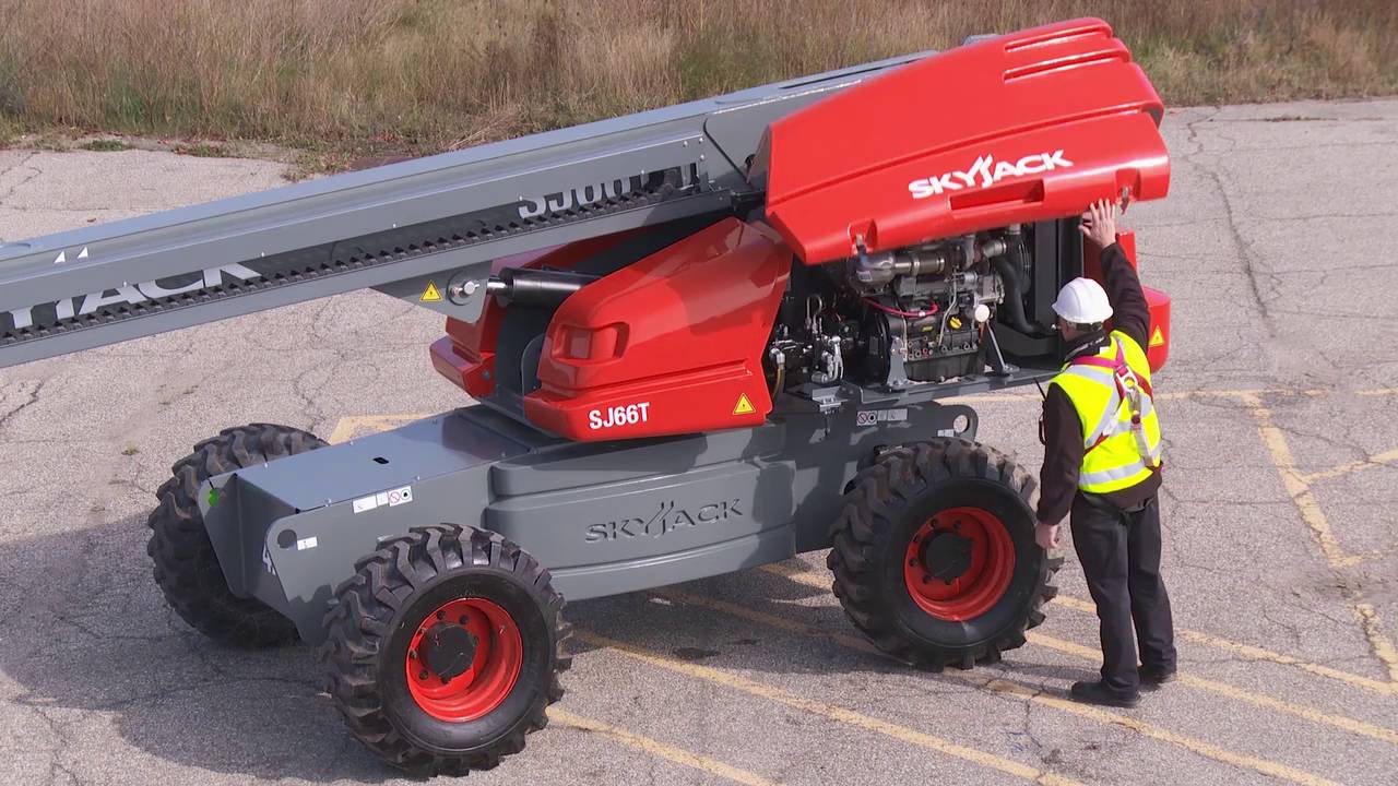 Skyjack's Telescopic Booms