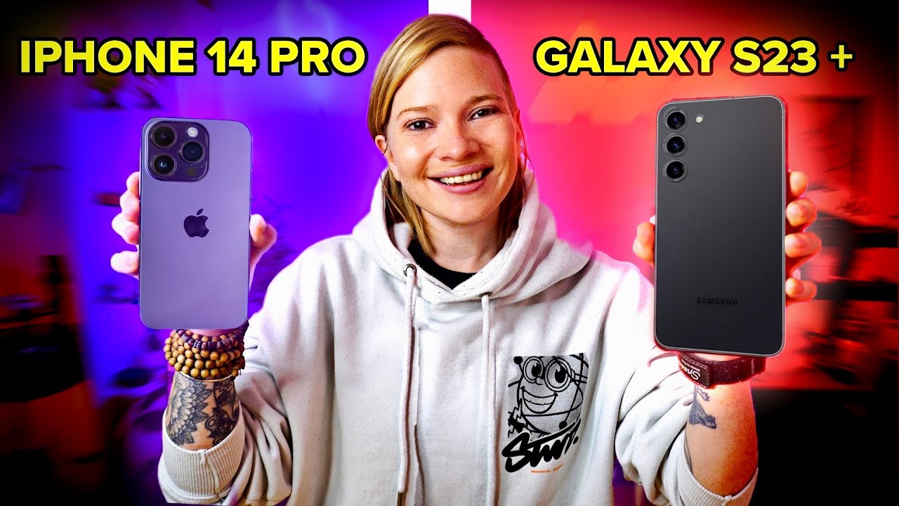 IPHONE 14 PRO VS GALAXY S23 PLUS : LEQUEL CHOISIR ? 🤔