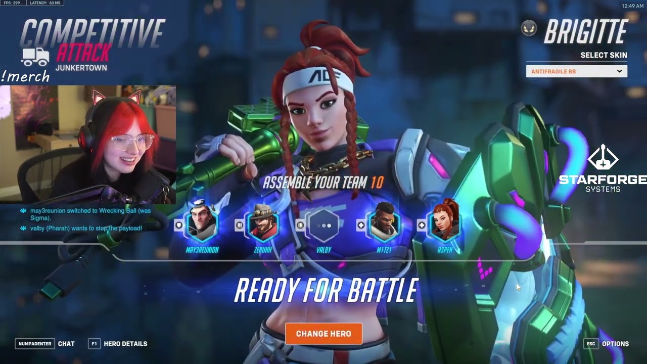 БЕЗУМНЫЕ БРИГИТТ И БАТИСТ OVERWATCH 2 СЕЗОН 11 ТОП-500 ГЕЙМПЛЕЙ