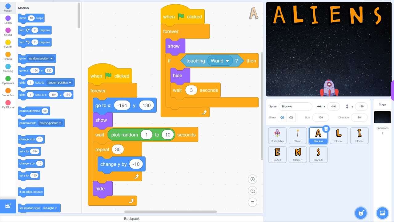 Let's Code Alien Invasion