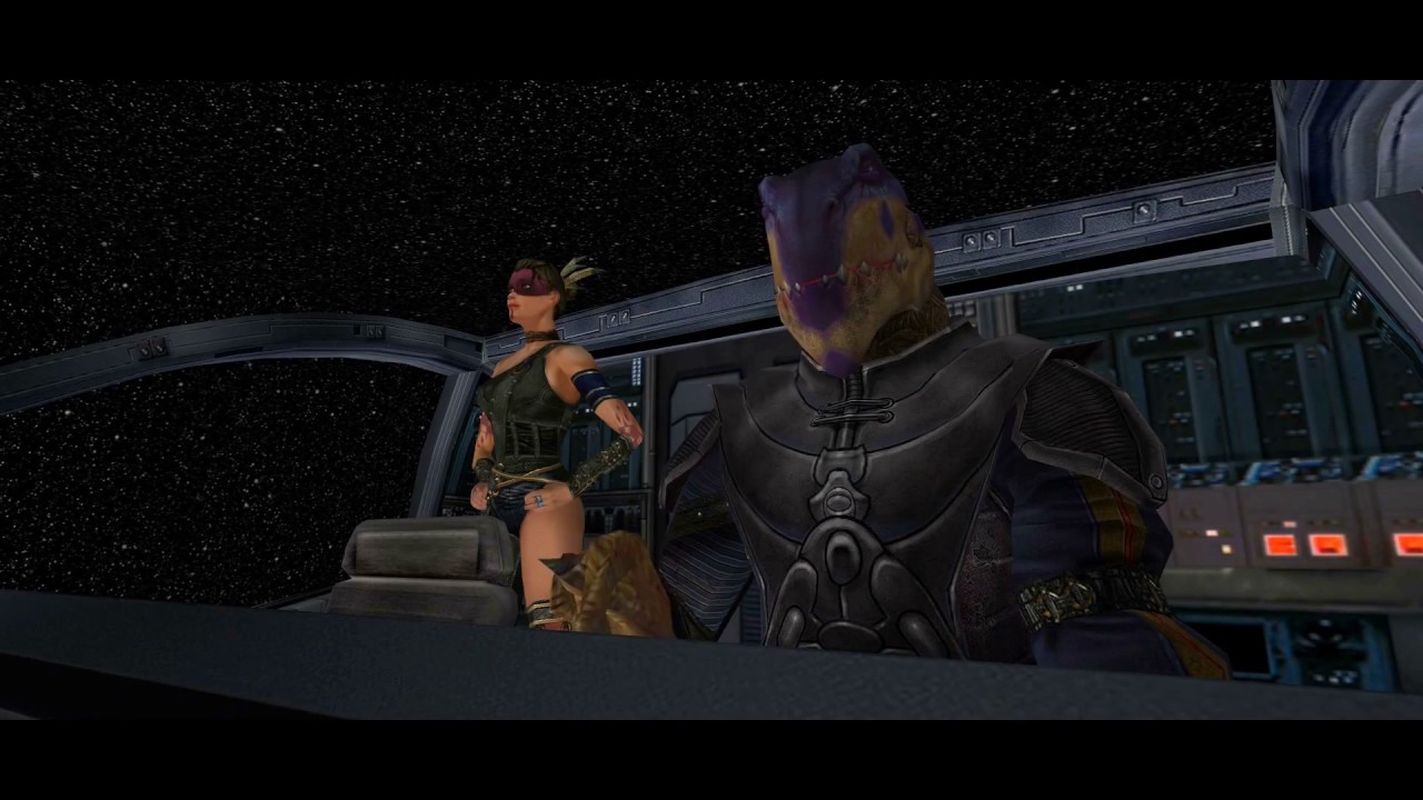 Star Wars JKII: Jedi Outcast - Kyle's First Encounter w/Desann [HD] (1080p)