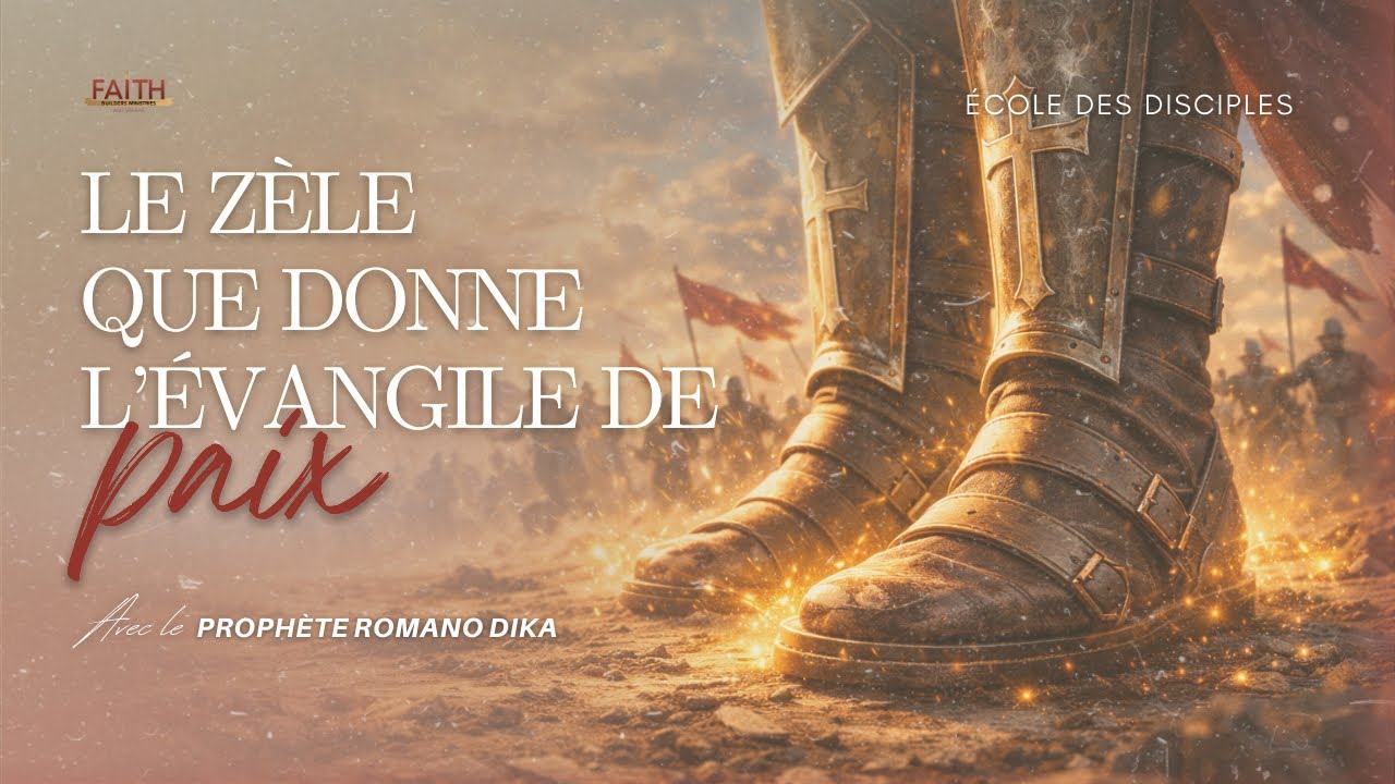 FBM | École des disciples |  Le zèle que donne l’Évangile de paix | Prophète Romano Dika