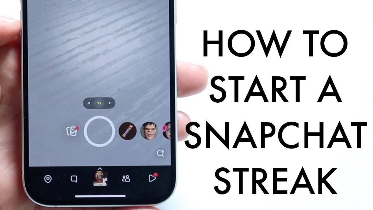 How To Start a Streak On Snapchat! (2025)