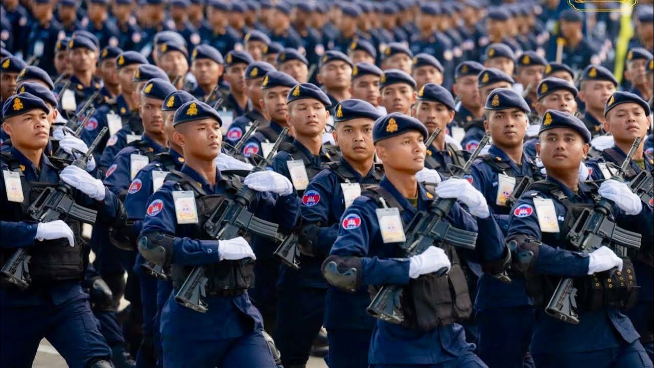 Cambodia Military Parade 2025, Khmer Army, Cambodia Military, Phnom Penh 2025