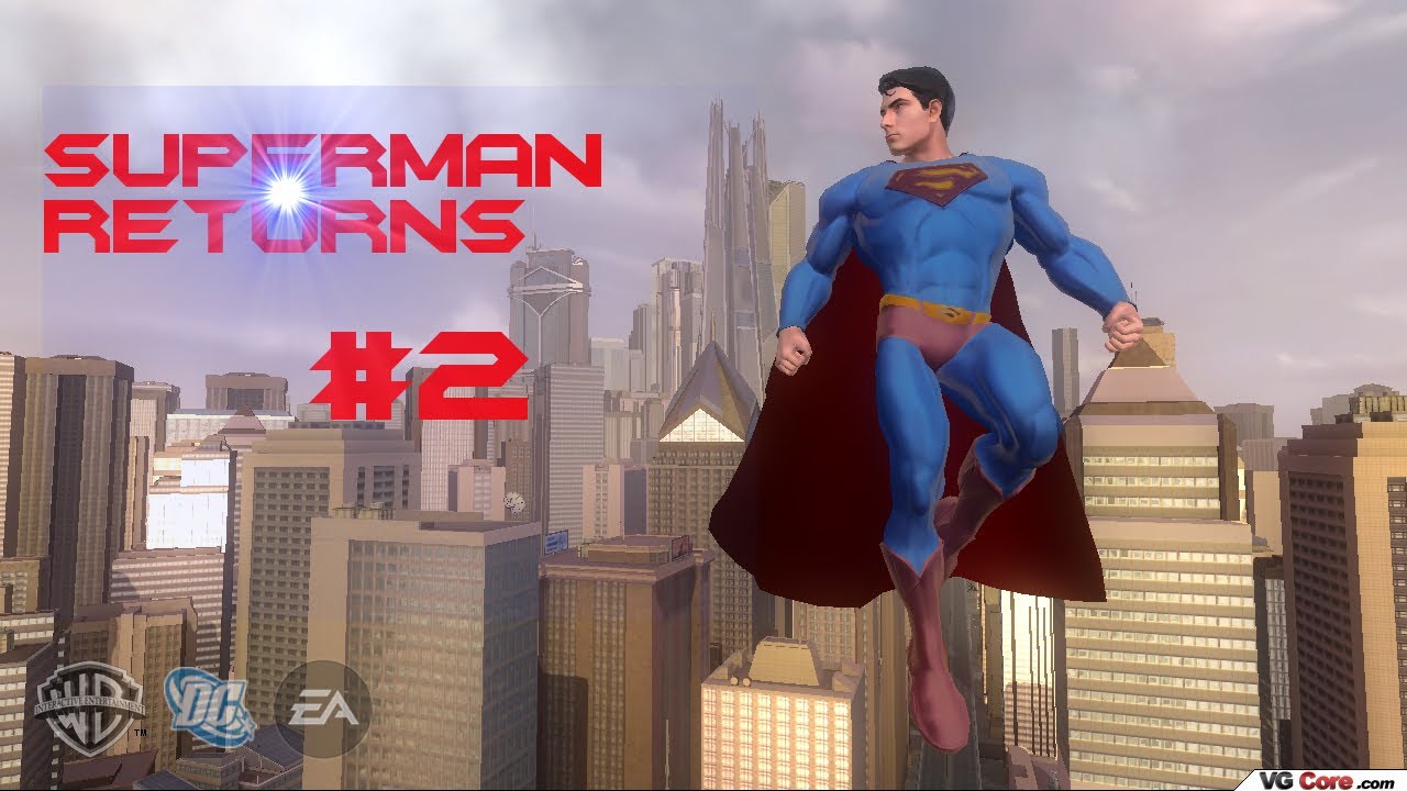 Let's Play Superman Returns (Blind) Part 2- Awesome Arena Battle!