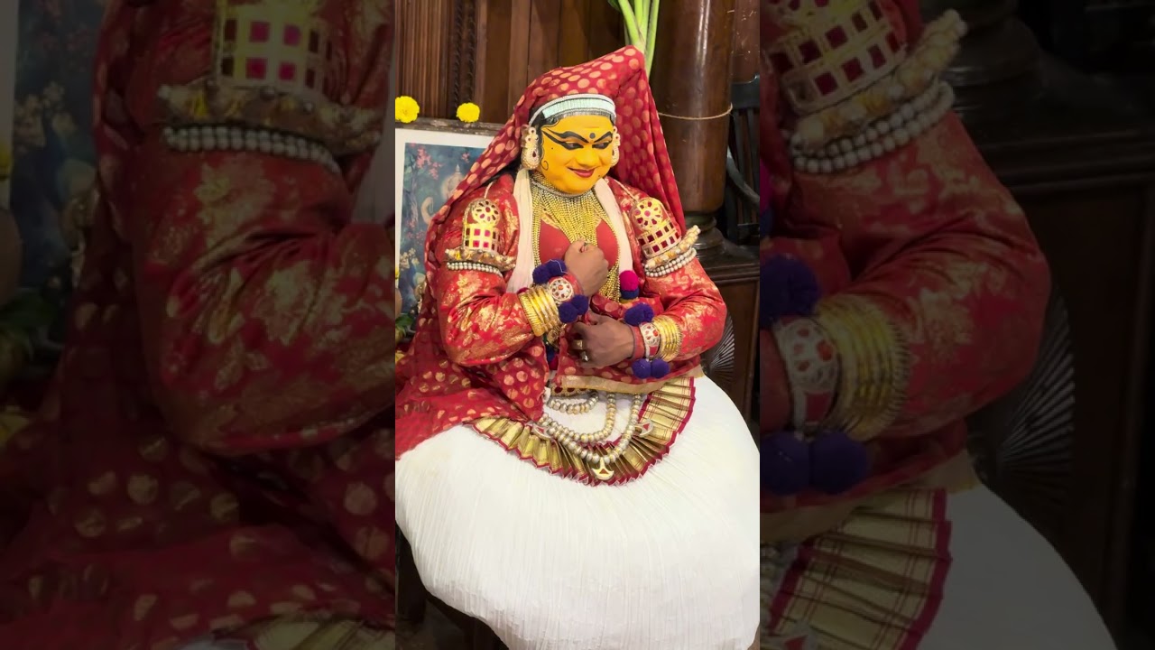 Kathakali is a classical dance-drama tradition from Kerala, India.