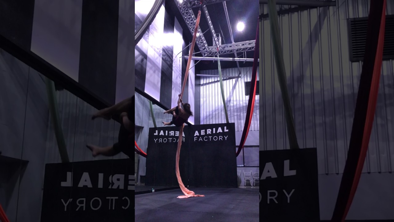 Aerial silks - run boy run