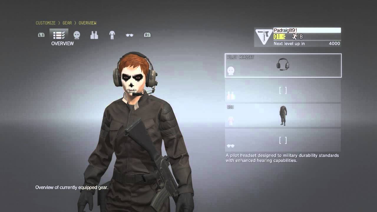 Metal Gear Online 3 - Infiltrator Level 1 Ascension