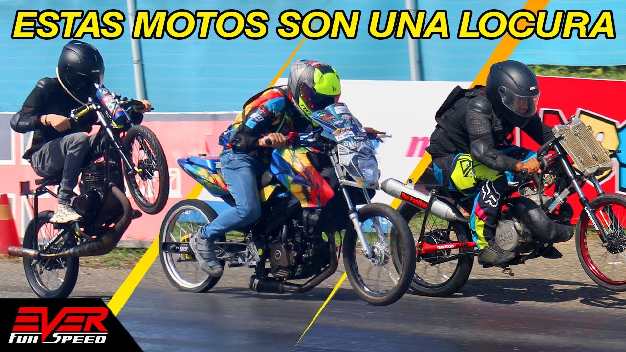 🚀Las MOTOS de bajo cilindraje más RÁPIDAS del 2021 🔥 en los Piques 1/4 de Milla Barranquilla