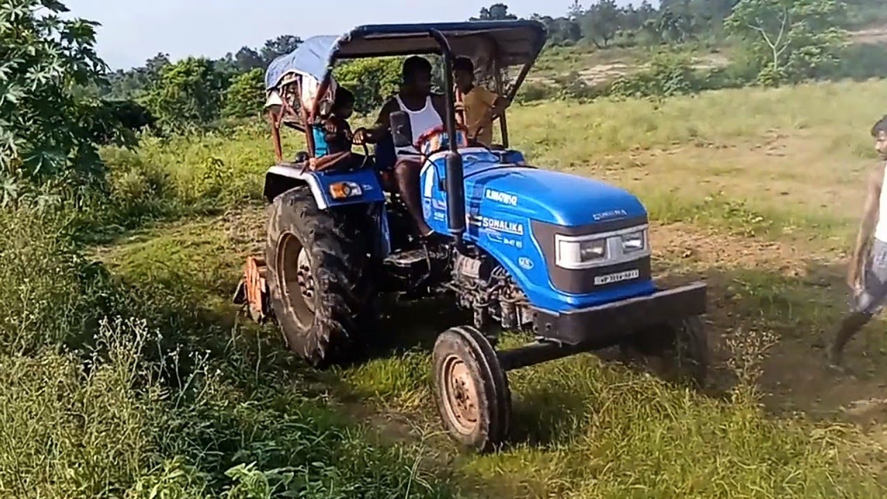 Sonalika di 47 rx 50 hp tractor | Sonalika Di 47 RX rotavator | Sonalika Sikandar tractor |#tractor