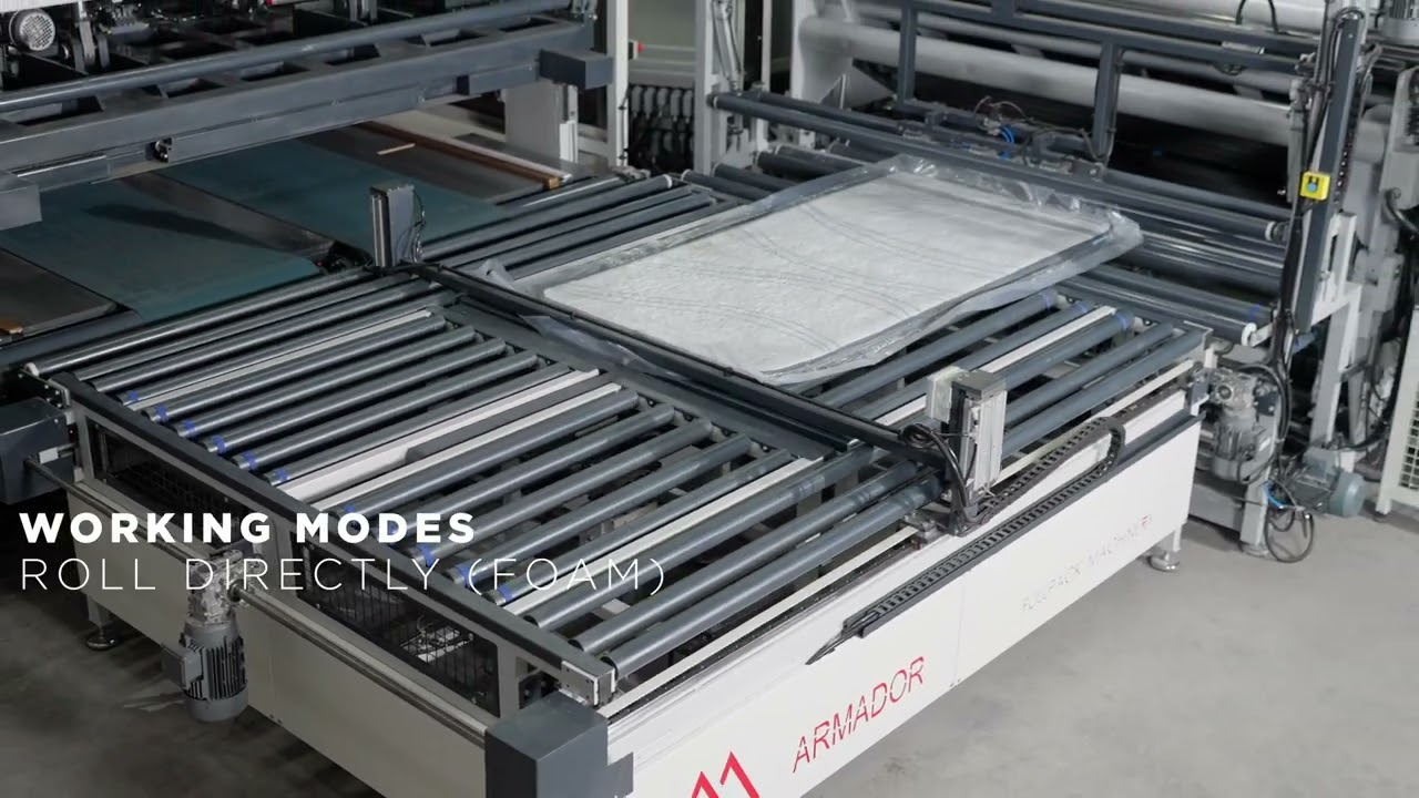 ARMADOR MATTRESS PACKING /  ROLLPACKING MACHINE (YATAK ROLLPACK PAKETLEME  )