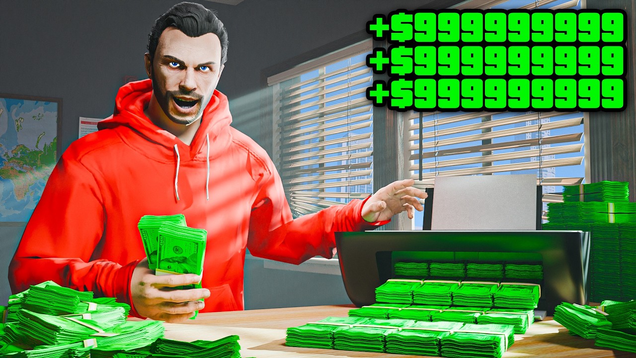 Я перепробовал все способы получить неограниченные деньги в GTA...