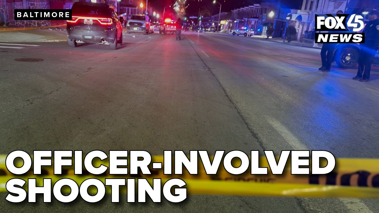 WATCH LIVE: Baltimore police-involved shooting
