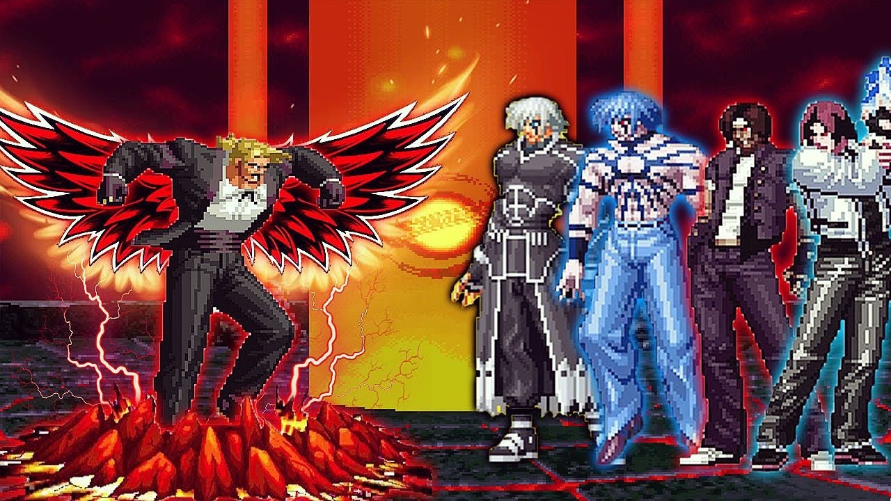 [KOF Mugen] Master Rugal Vs Kyo Kusanagi, Orochi Team