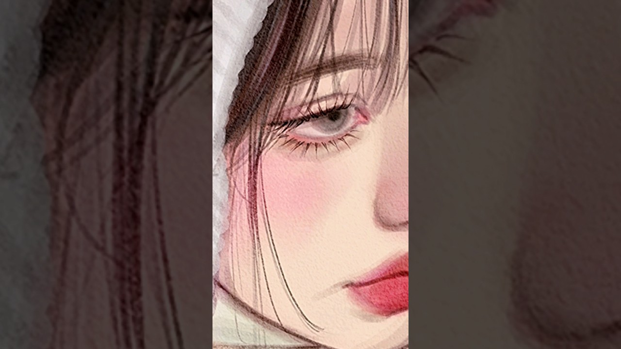 ibisPaint x drawing process✨ #ibispaintx #art #drawing #shorts