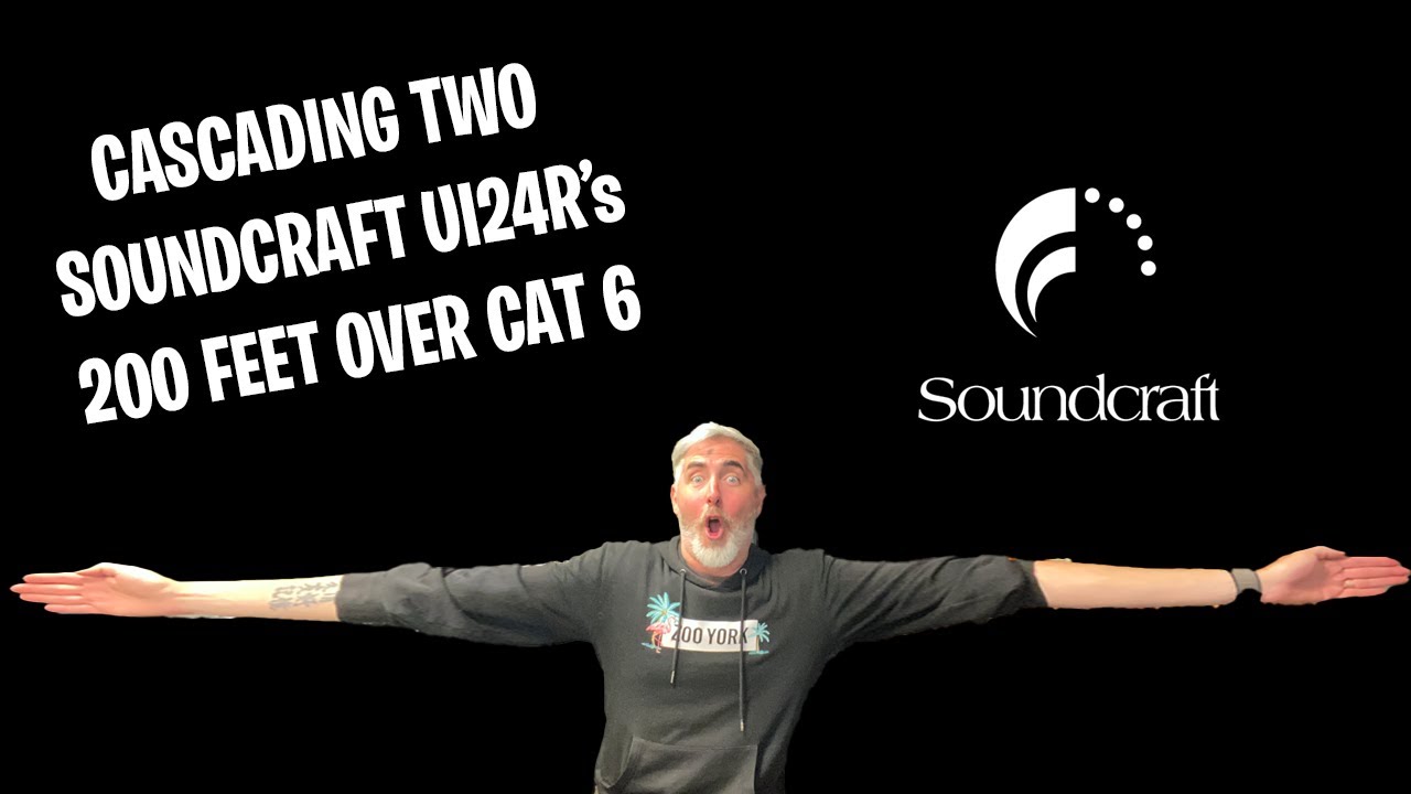 Soundcraft UI24R Cascade - 200 feet