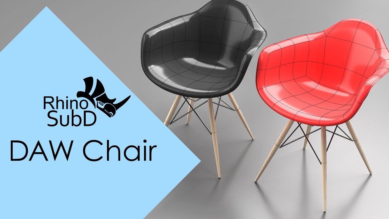 Rhino SubD - DAW Chair