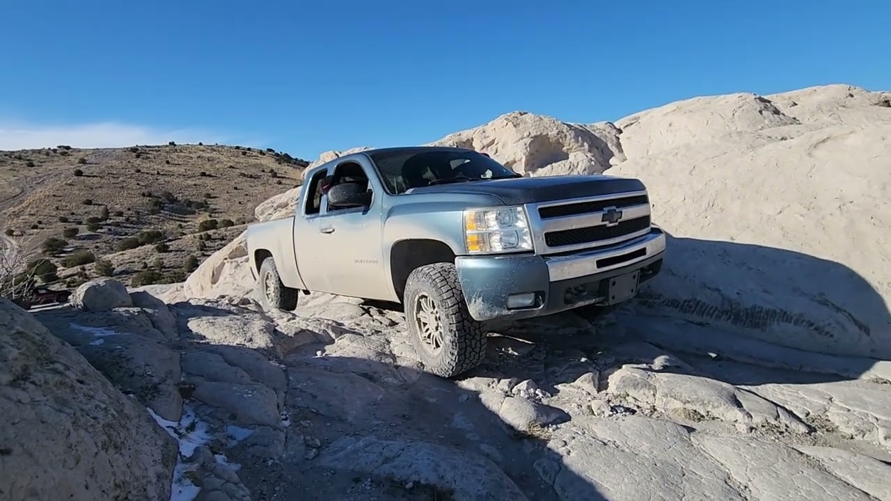 Chevy Silverado Crawling Little Moab Utah