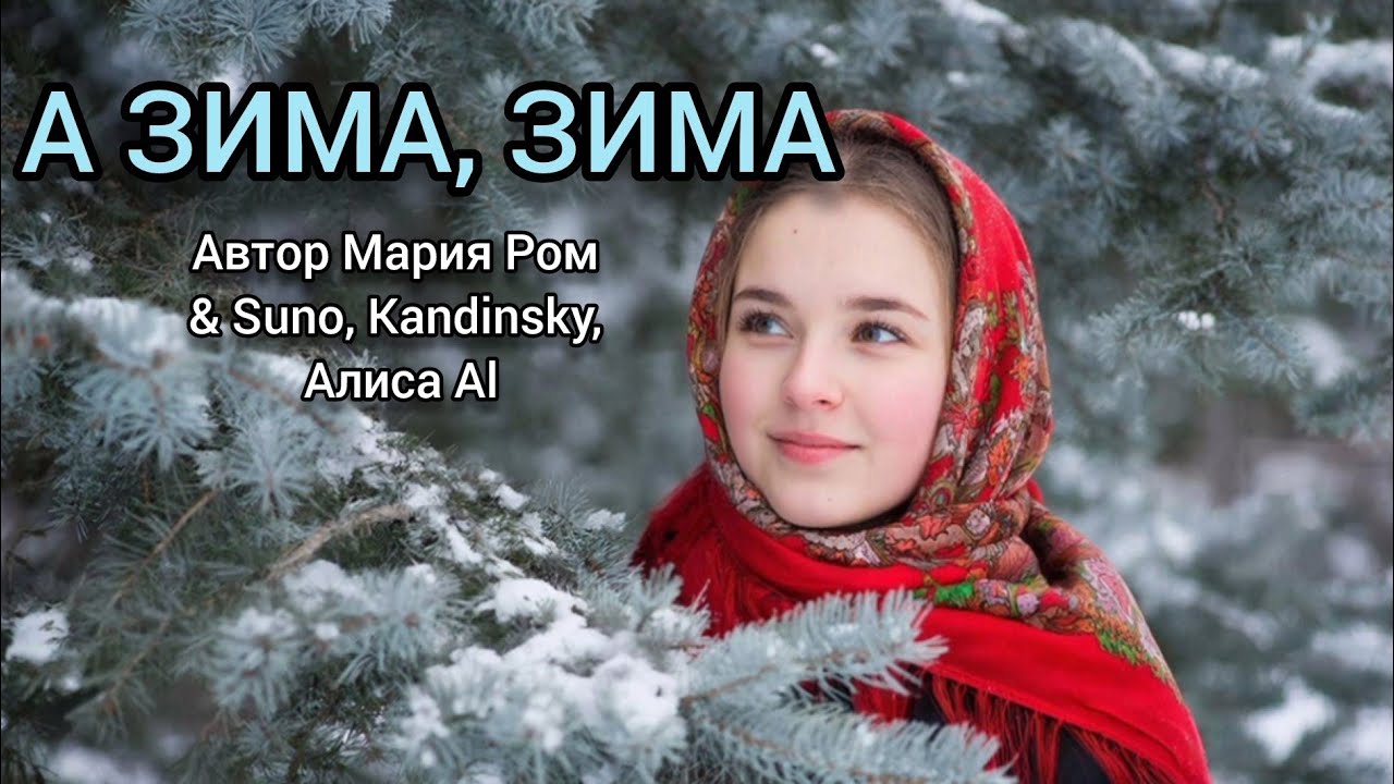 А ЗИМА, ЗИМА Автор Мария Ром 
