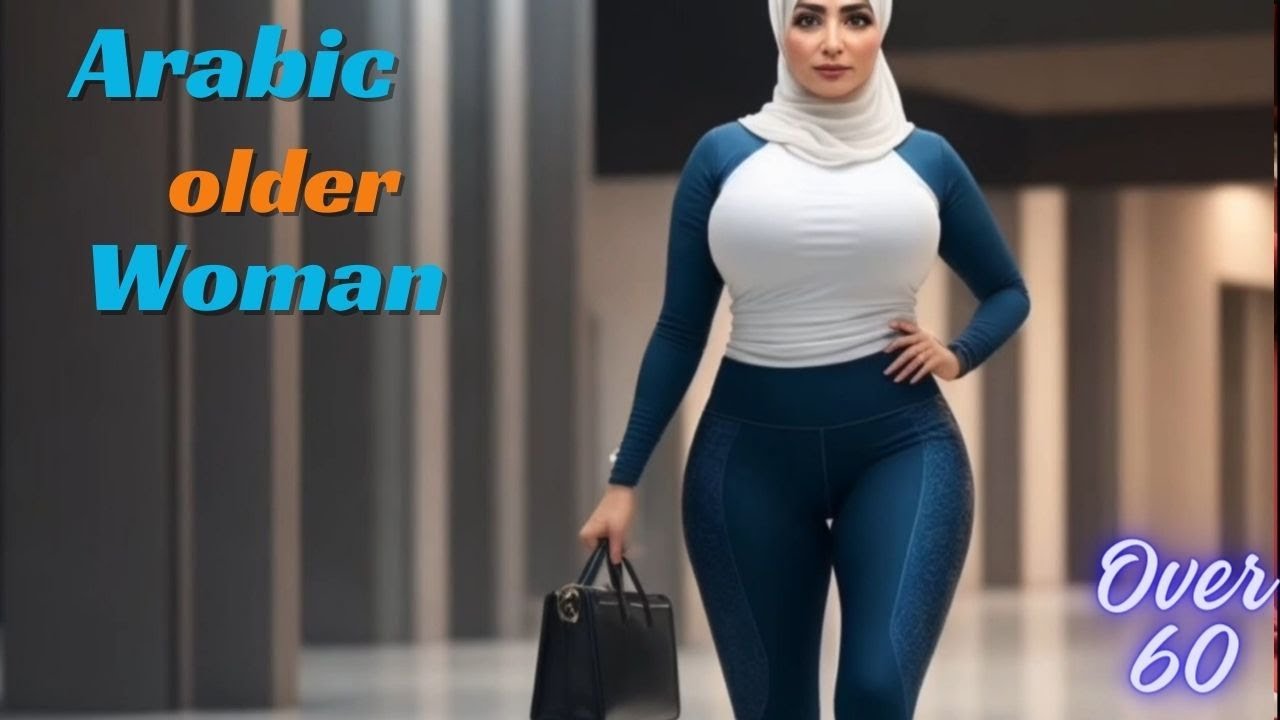 HUGE UPDATE ! Natural Older Women Over  60 - Exclusive ARABIC Beauty ❤️ The Allure of Arabic Dress