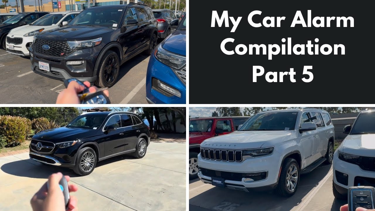 My Car Alarm Compilation Part 5