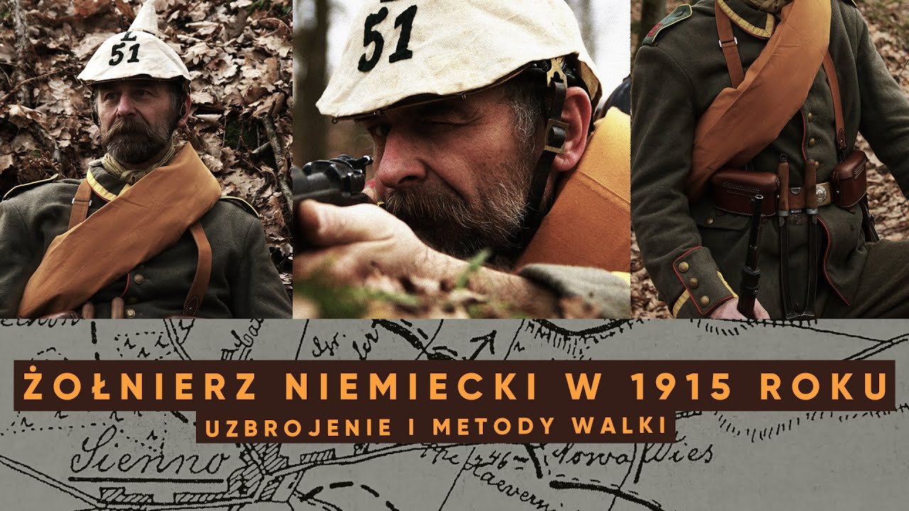 Żołnierz niemiecki w 1915 roku: uzbrojenie i metody walki. Fortyfikacje ziemne w okolicy Sienna