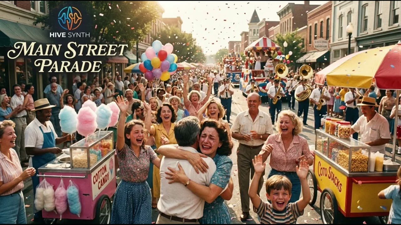 Main Street Parade | Easy Listening | Big Band | Festive | Celebration | Hive Synth Music