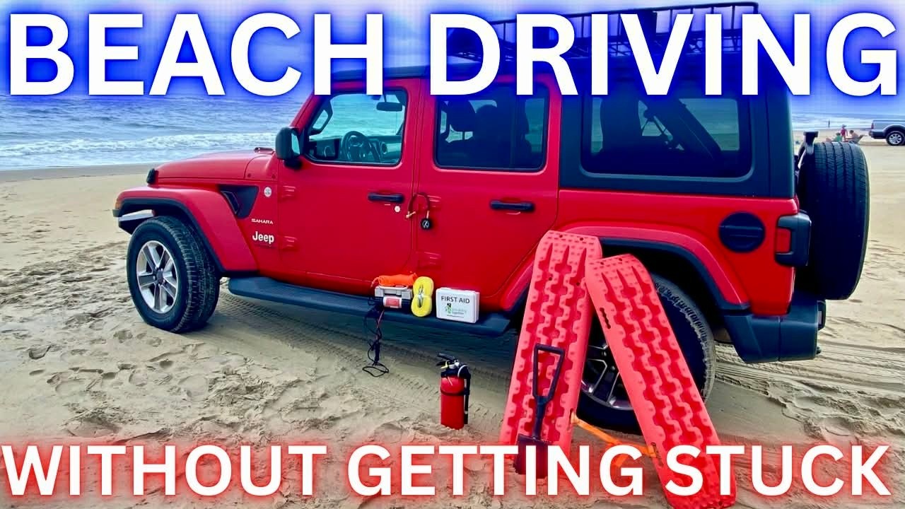 Как ездить по пляжам OBX и не застрять #obx #obxnc #outerbanks #спуститьшины #4x4 #ездапопляжу