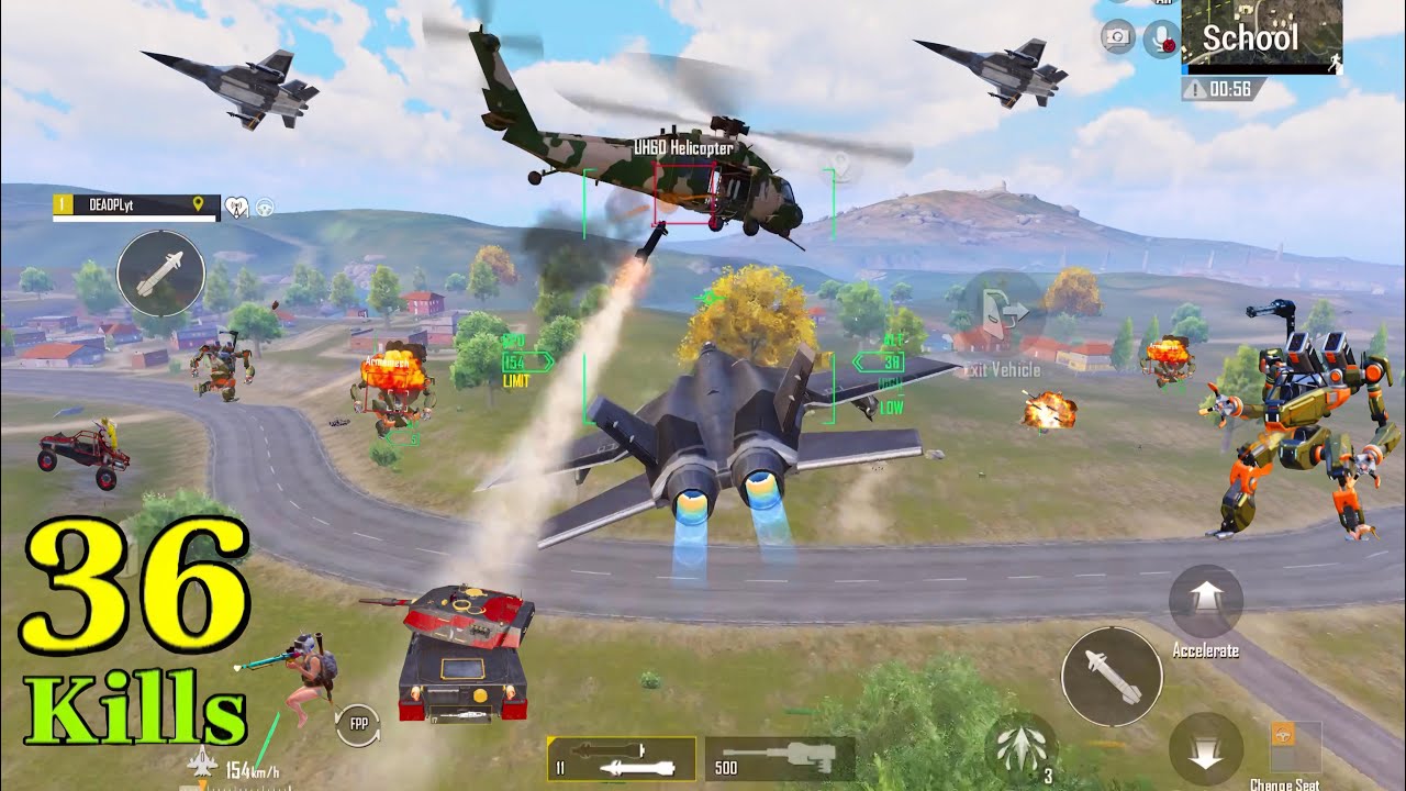FIGHTER JET ATTACKS✈️😱Truly 35 KILLS IN ONE MATCH🔥payload 3.3