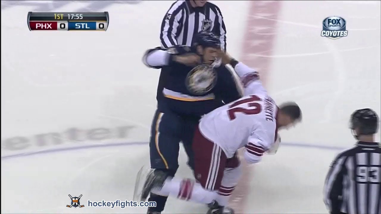 Paul Bissonnette vs Ryan Reaves Apr 18, 2013