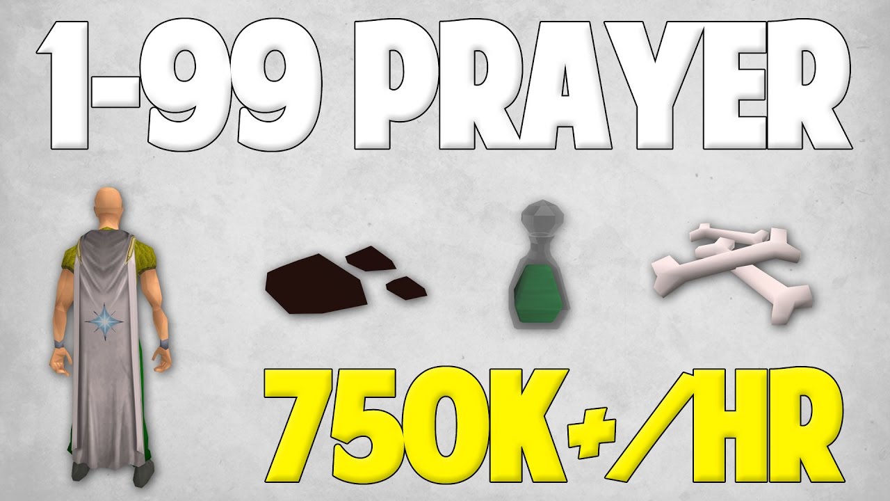 Runescape (RS3) 1-99 Prayer Guide