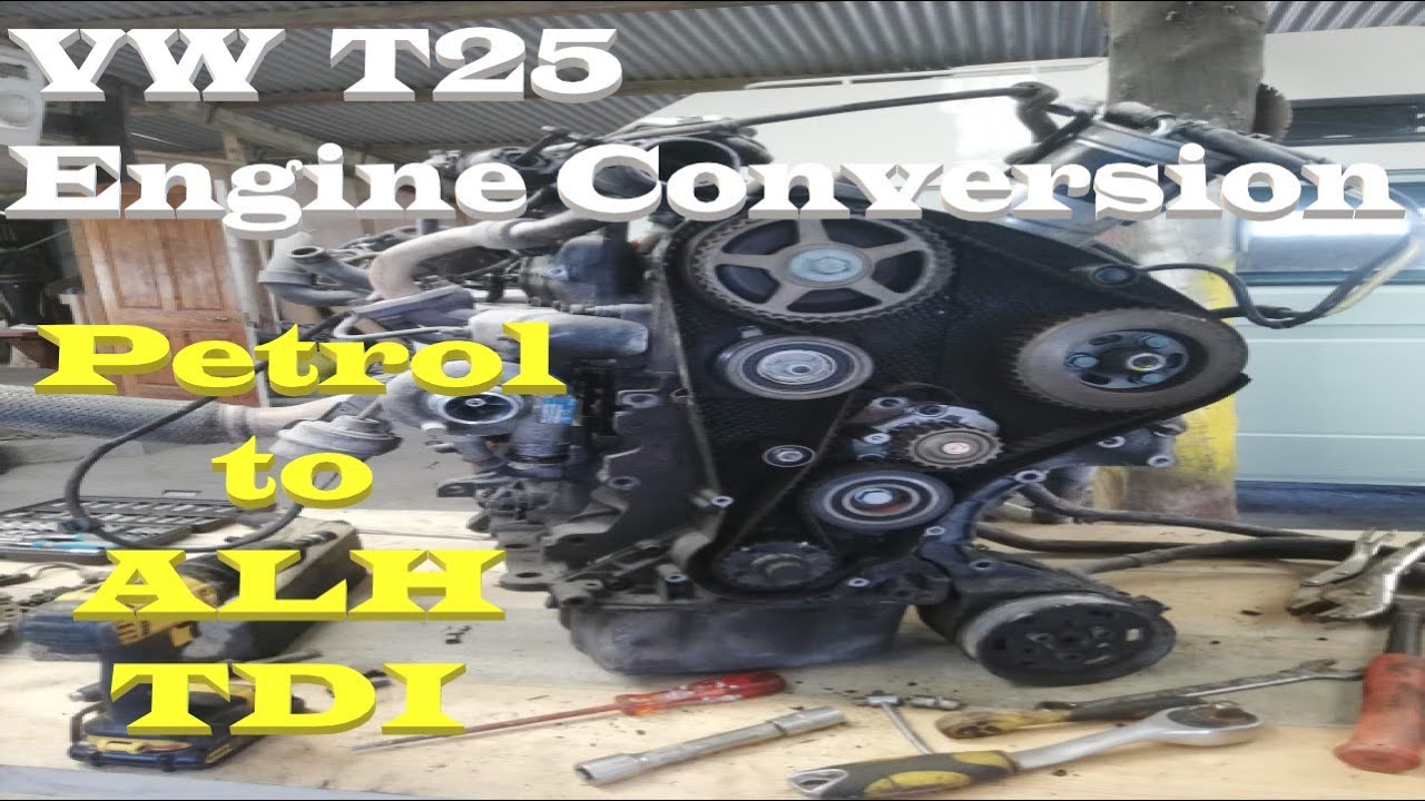 VW T25 from 2.1 Petrol to TDI