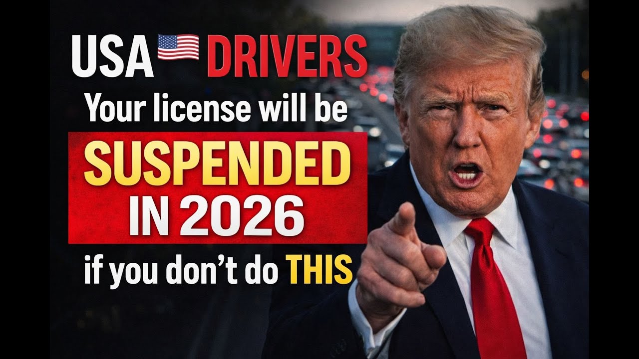 OFFICIAL: Your License Will Be Suspended in 2026 If You Don’t Do This!