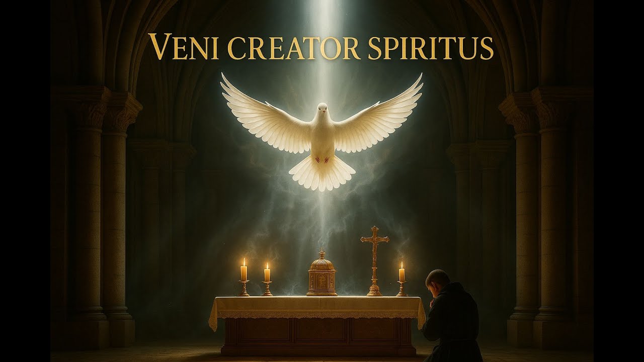 Veni Creator Spiritus | Gregorian Latin Chant Prayer | Divine Spiritual Reflection