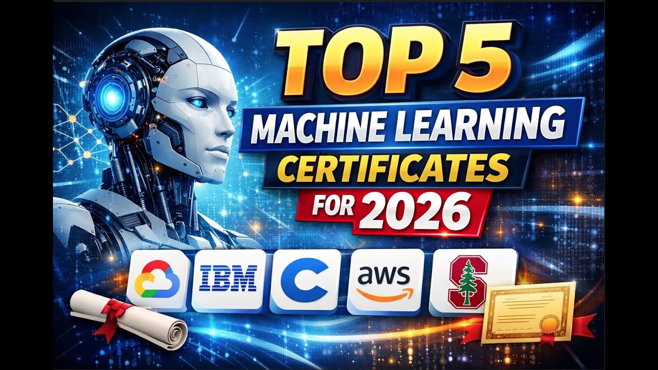 Top 5 Machine Learning Certificates for 2026