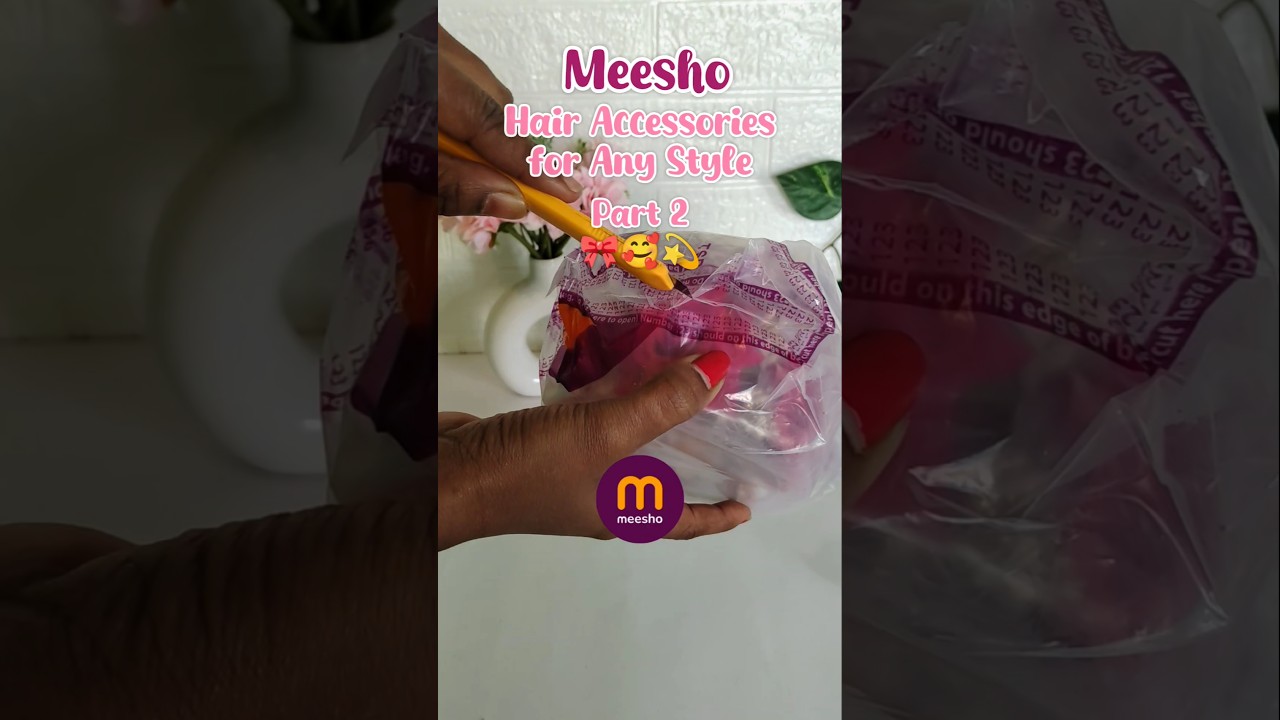 🎀 Meesho Hair Accessories Haul | Budget & Trendy Finds 😍