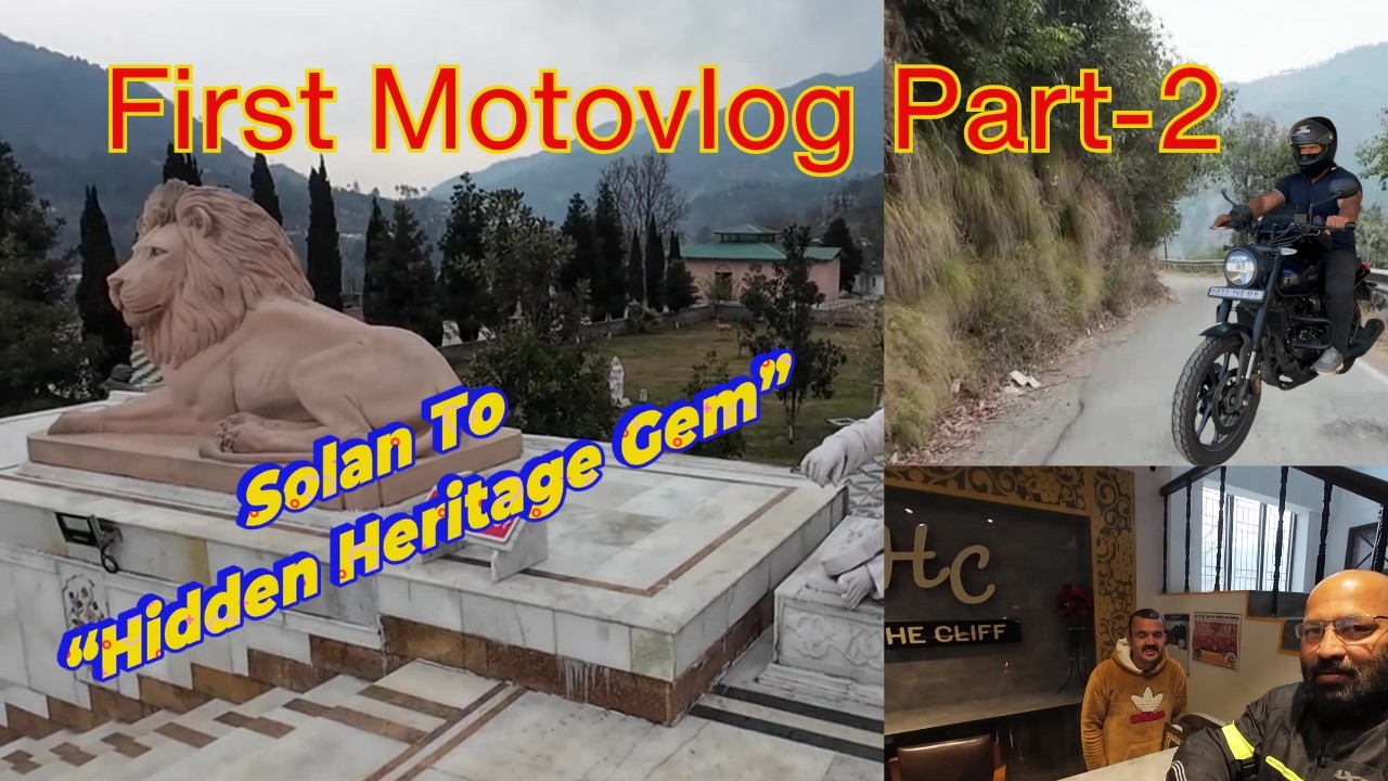 Solan to Mohan Shakti Heritage Park | Hidden Gem of Himachal | Moto Vlog Part 2. #travel  #trending