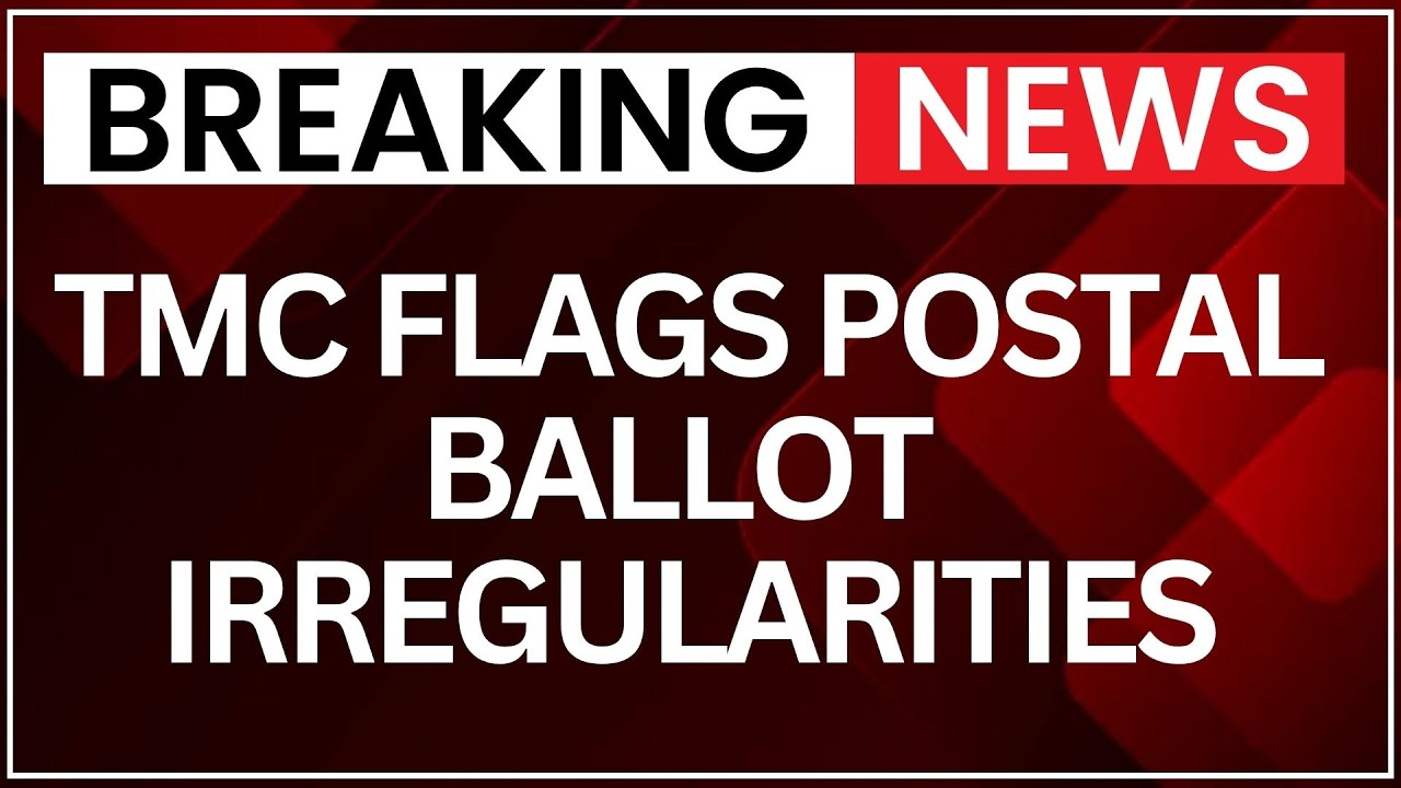 TMC Flags Postal Ballot Irregularities, Files Complaint with Election Commission | NewsX