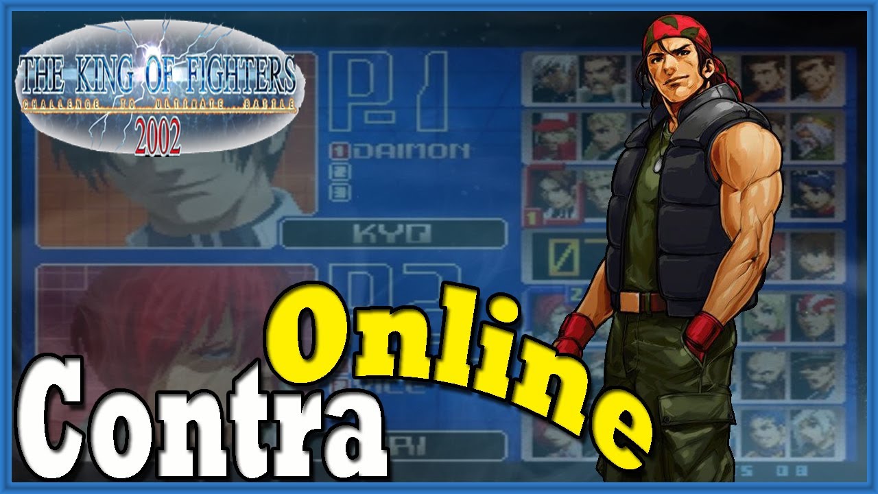 Ralf Jones Galatic punch no Contra Online | The King of Fighters 2002