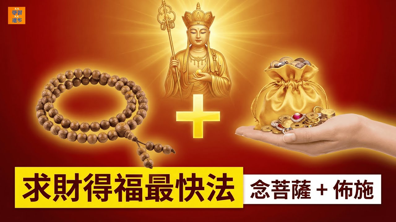 念地藏菩薩＋佈施雙修：最快求財得福的方法，《地藏法門》不可思議！