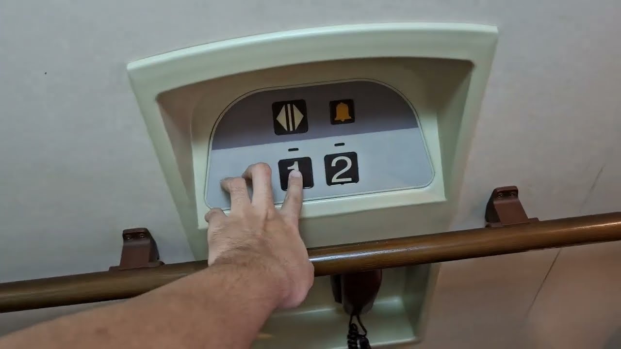 Small 2000s Mitsubishi Home Elevator at Jakarta