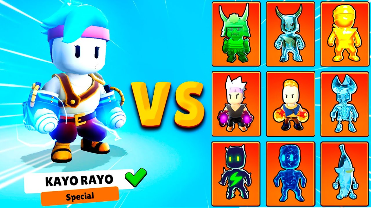 KAYO RAYO vs NEW SPECIAL SKINS 0.48.3 🔥 Stumble Guys Tournament