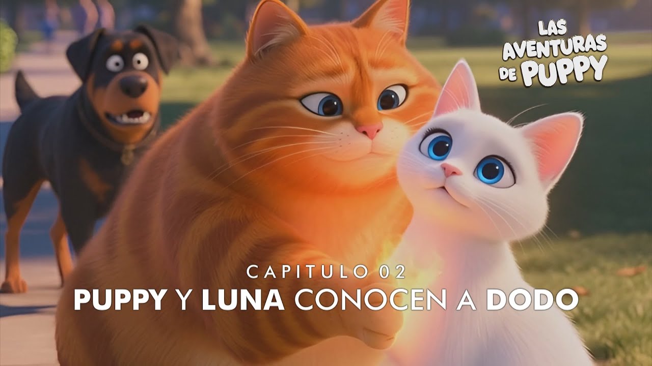 PUPPY y LUNA conocen a DODO, APRENDEN que la PAZ y el AMOR es lo más importante  Capítulo 02