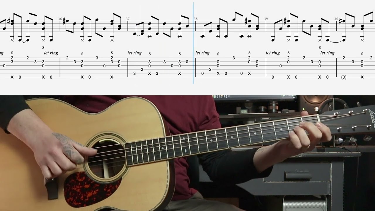 Robert Miles  - Children (Fingerstyle Playthrough) with Tab