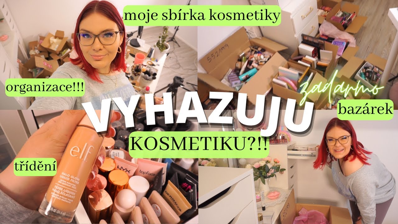 🛍️📦třídím kosmetiku & MOJE SBÍRKA & JAK SKLADUJI KOSMETIKU 2023