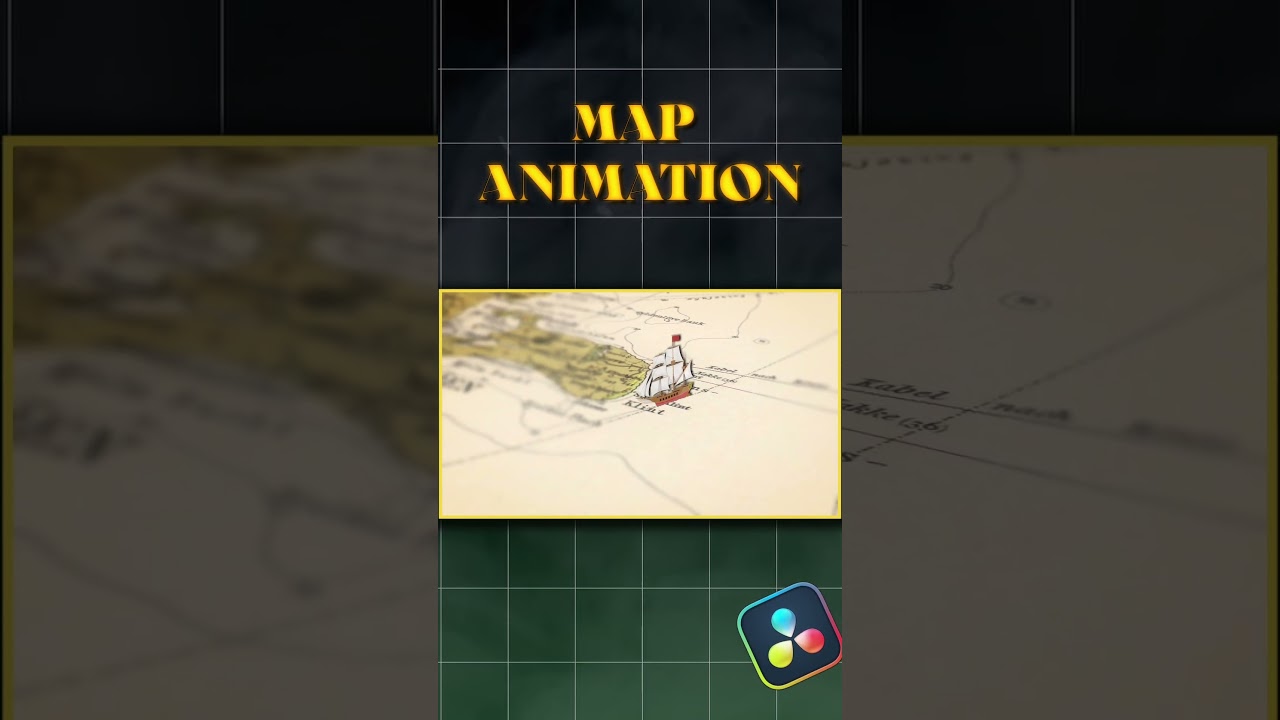 Creating Stunning Documentary-Style Map Animations in DaVinci Resolve | #videoediting