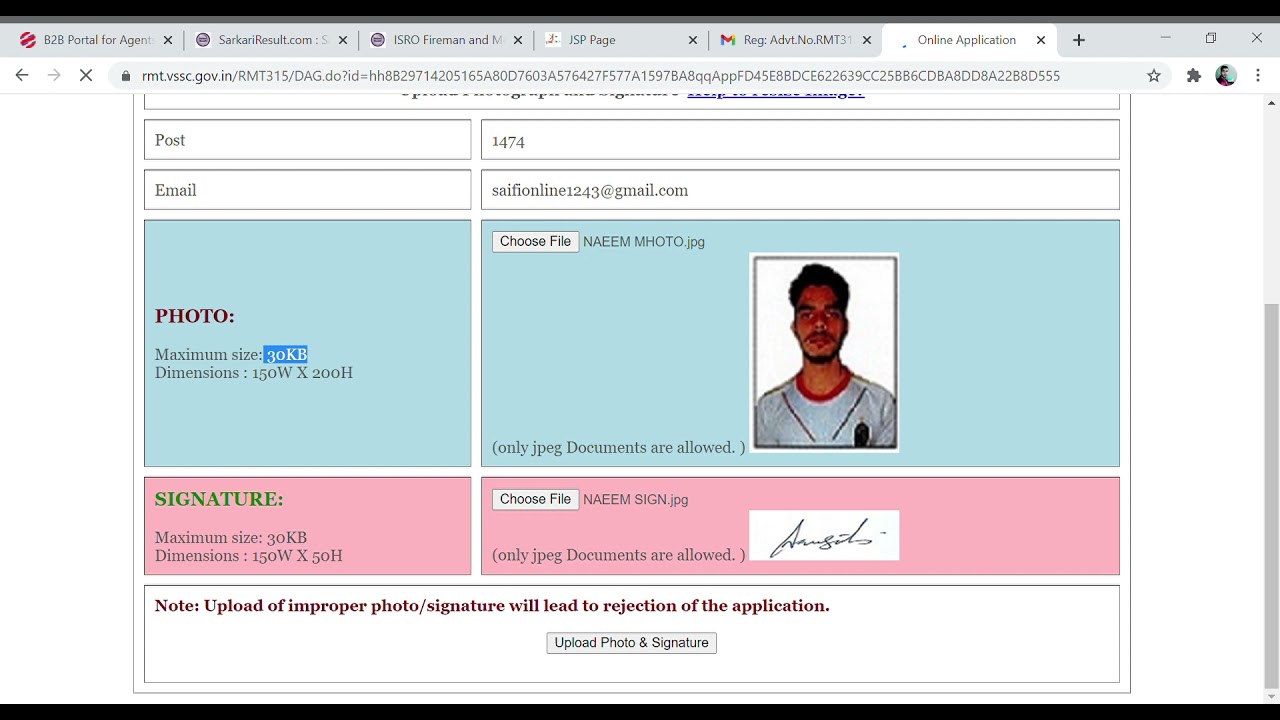 APPLY FOR ISRO FIREMAN ONLINE FORM 2021